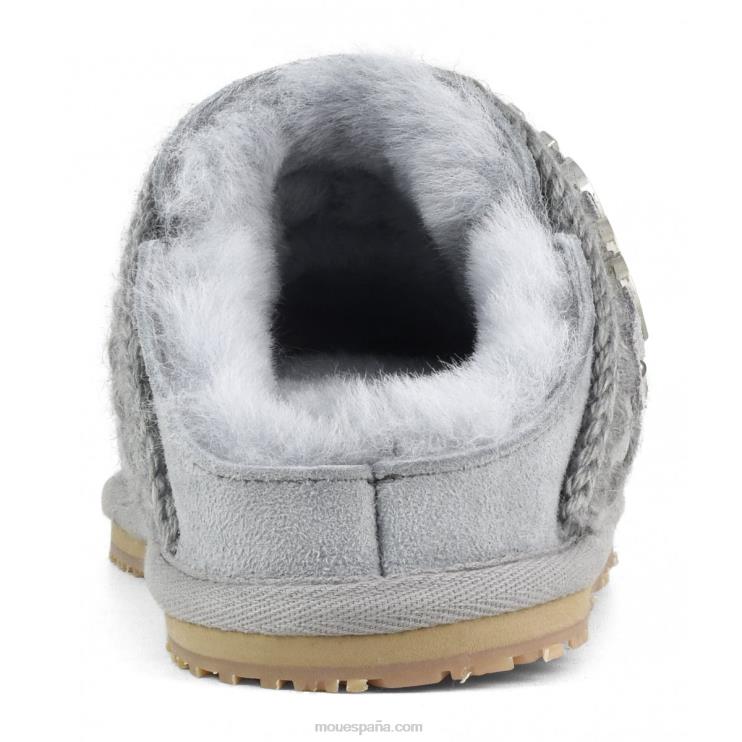 mujer Zapatilla esquimal neutra logotipo de metal Mou NN6RX441 mar helado