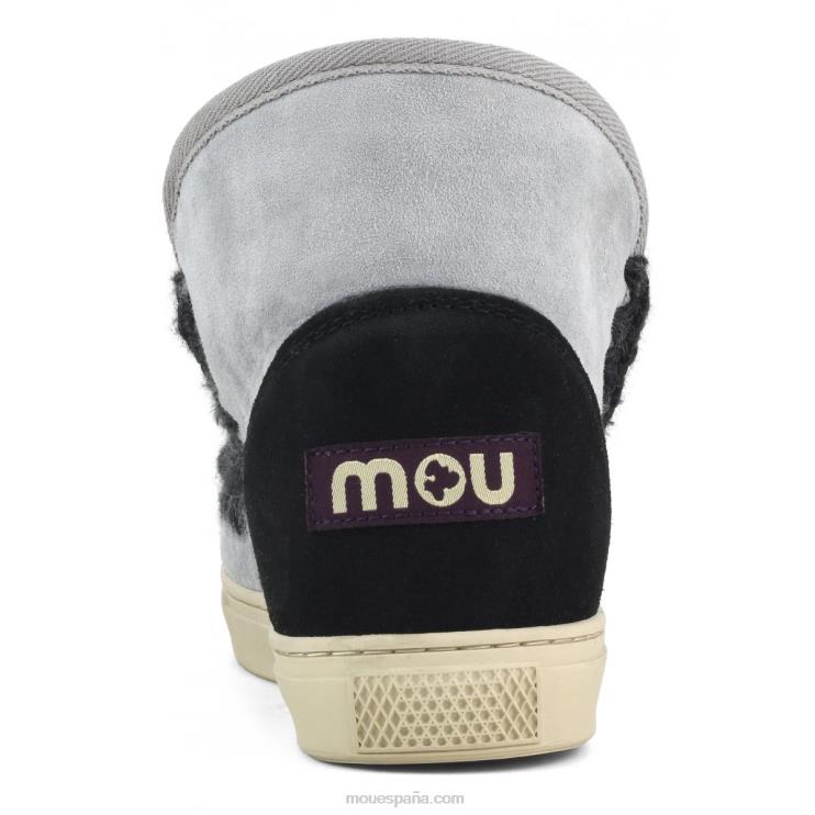 mujer bloque de color de la zapatilla esquimal Mou NN6RX588 mezcla de mar helado y blanco y negro