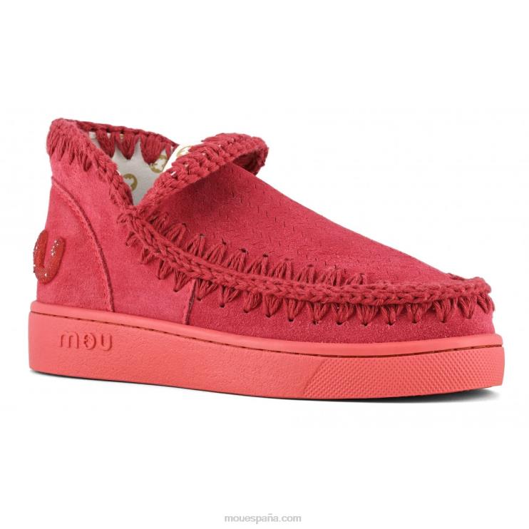 mujer logotipo de brillo monocromático de zapatillas Mou NN6RX33 cuerda