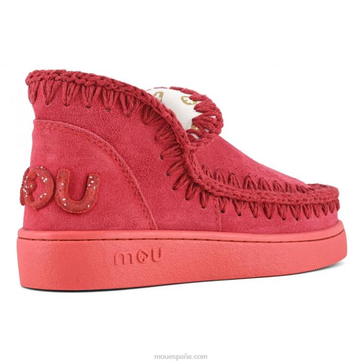 mujer logotipo de brillo monocromático de zapatillas Mou NN6RX33 cuerda