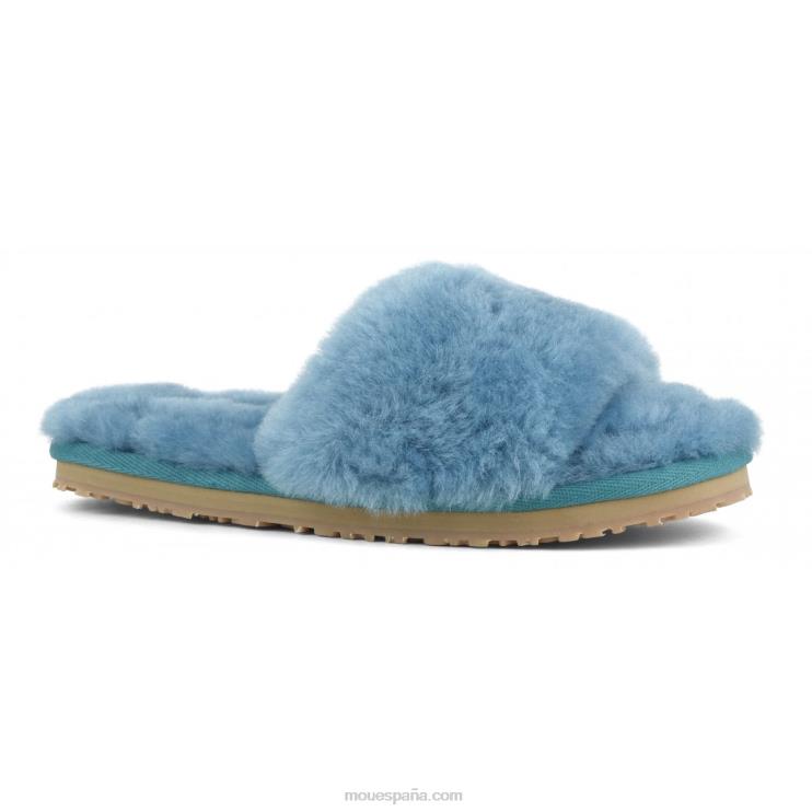 mujer pantuflas con pelo de oveja Mou NN6RX496 golfo de vizcaya