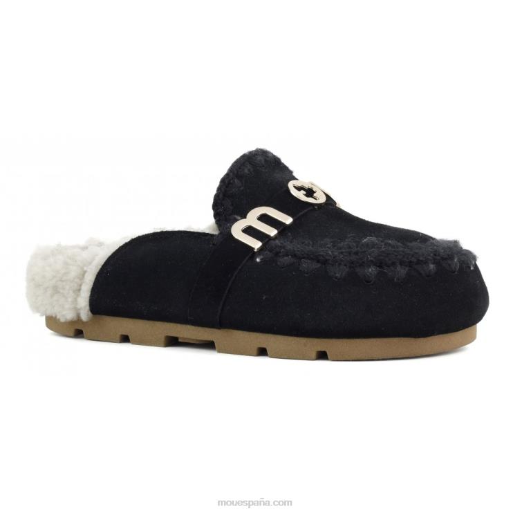 mujer tobogán biológico de invierno Mou NN6RX413 negro