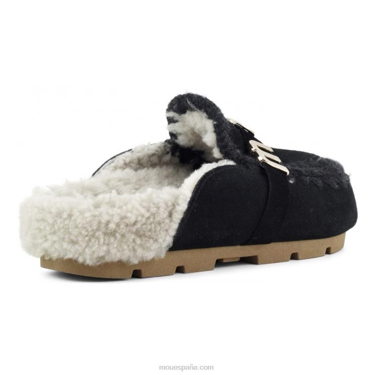 mujer tobogán biológico de invierno Mou NN6RX413 negro