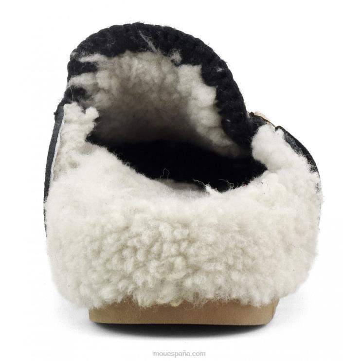 mujer tobogán biológico de invierno Mou NN6RX413 negro