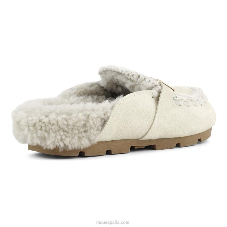 mujer tobogán biológico de invierno Mou NN6RX415 vainilla