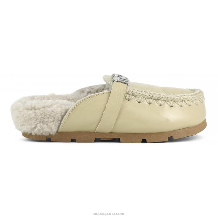 mujer tobogán biológico de invierno Mou NN6RX424 arena de charol