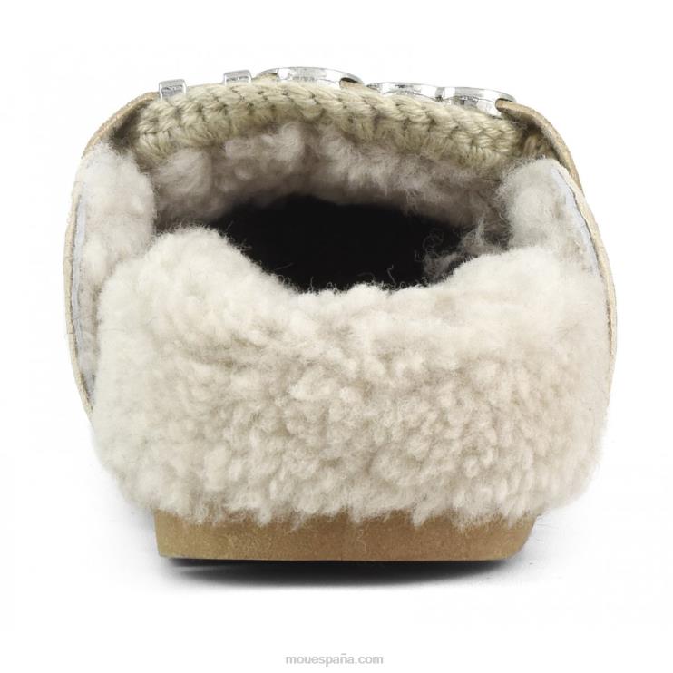 mujer tobogán biológico de invierno Mou NN6RX424 arena de charol