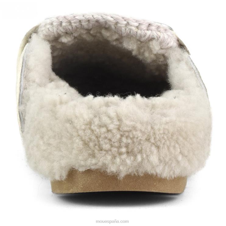 mujer tobogán biológico de invierno Mou NN6RX425 blanco charol