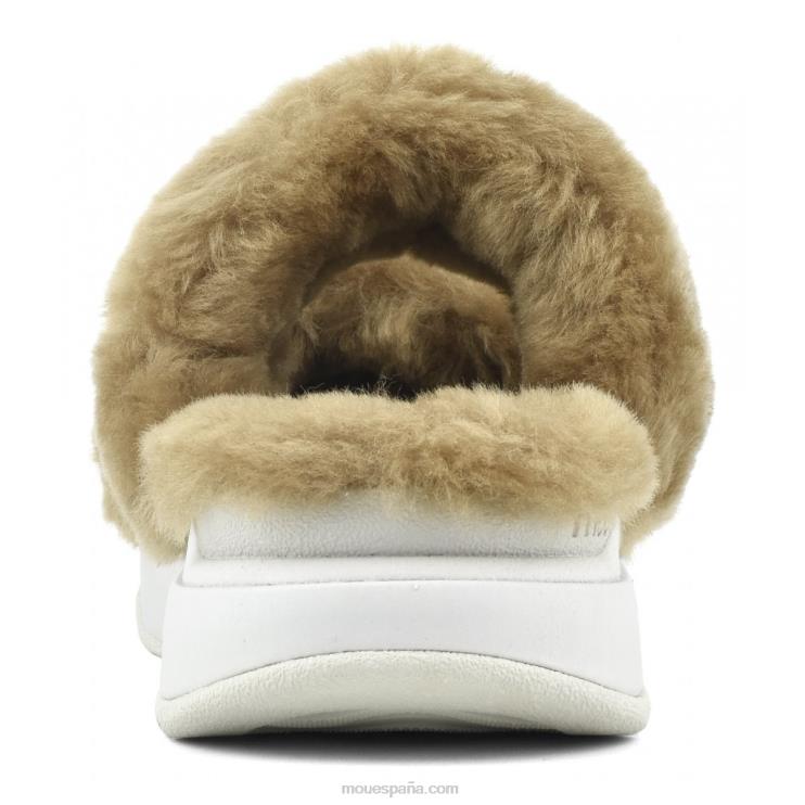 mujer zapatilla de jogging Mou NN6RX505 coñac