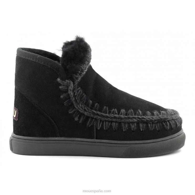 mujer zapatilla esquimal 609 Mou NN6RX611 negro