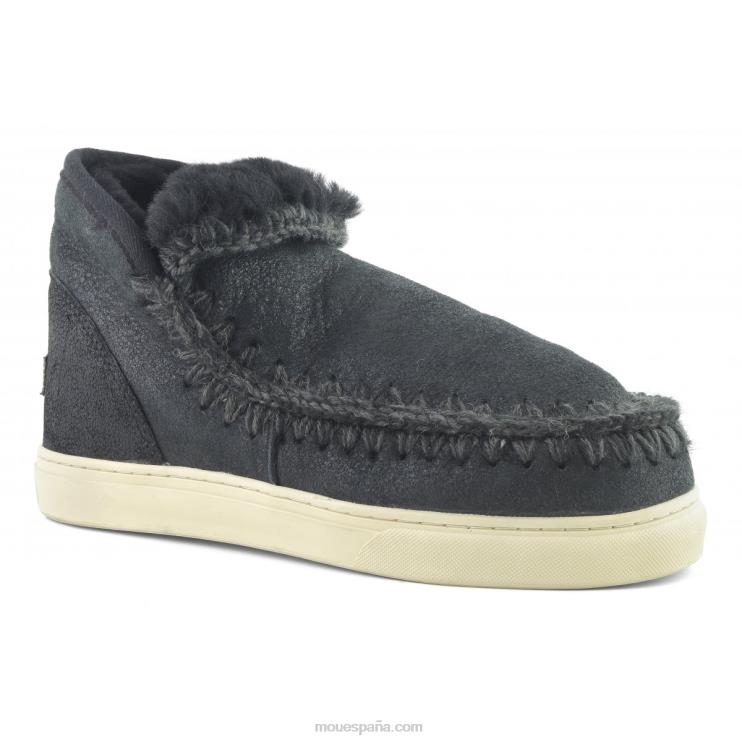 mujer zapatilla esquimal 630 Mou NN6RX633 agrietado negro/gris