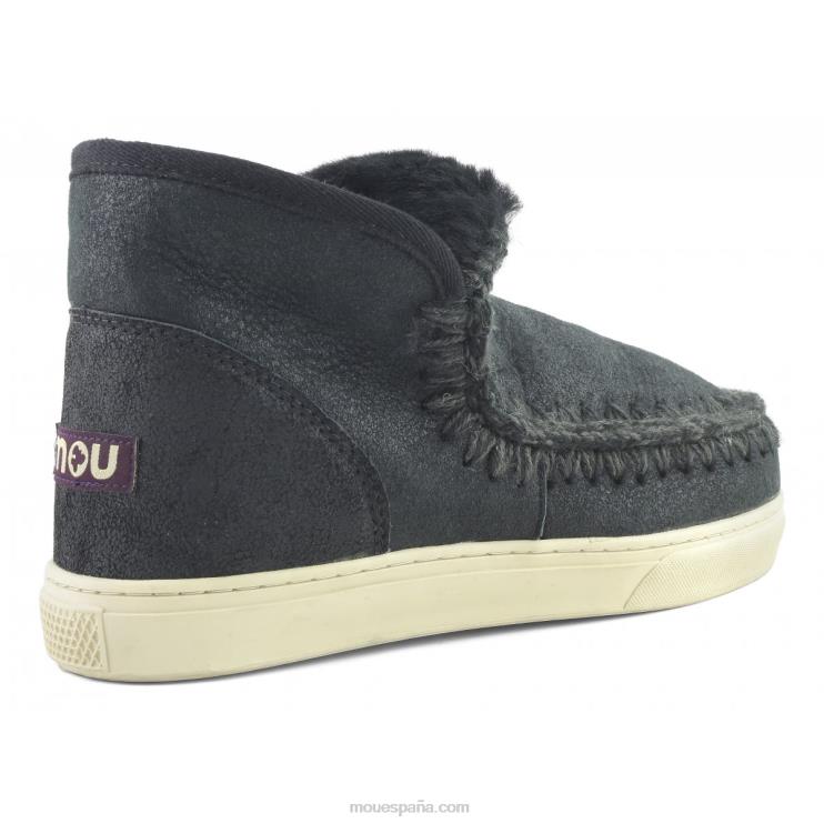 mujer zapatilla esquimal 630 Mou NN6RX633 agrietado negro/gris