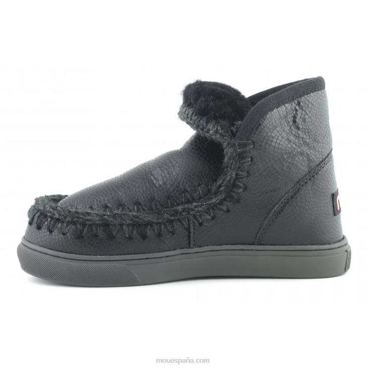 mujer zapatilla esquimal 630 Mou NN6RX637 espiral en relieve negro