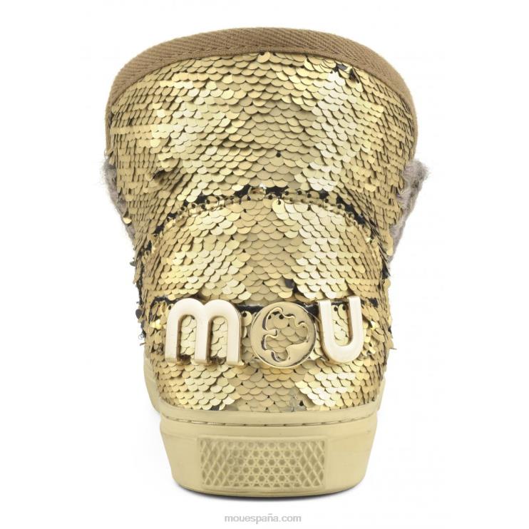 mujer zapatilla esquimal 630 Mou NN6RX640 lentejuelas oro mate