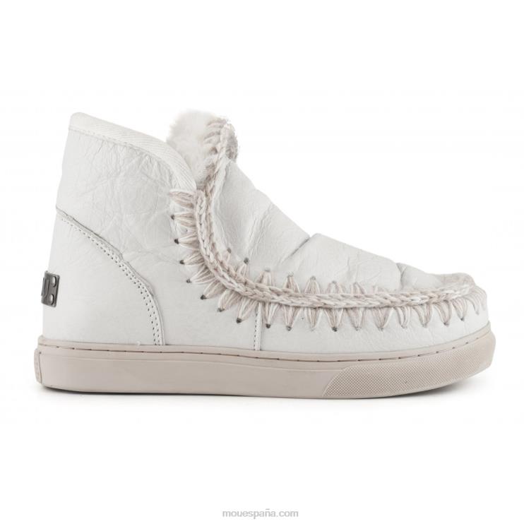 mujer zapatilla esquimal Mou NN6RX662 blanco ceroso