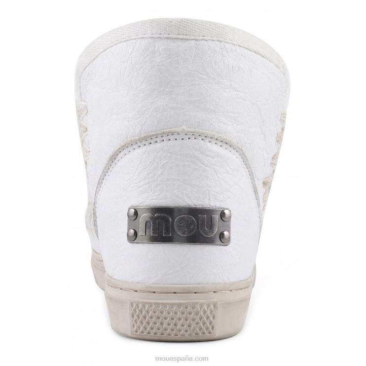mujer zapatilla esquimal Mou NN6RX662 blanco ceroso