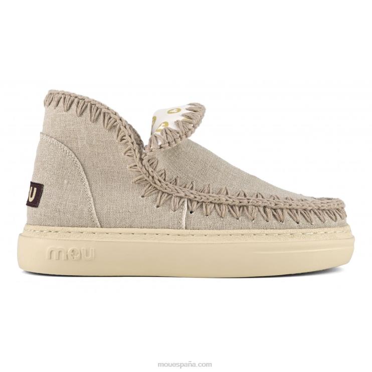 mujer cáñamo con brillo audaz Mou NN6RX86 arena