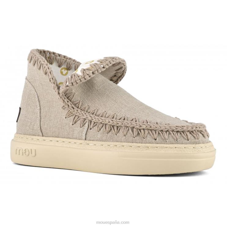 mujer cáñamo con brillo audaz Mou NN6RX86 arena