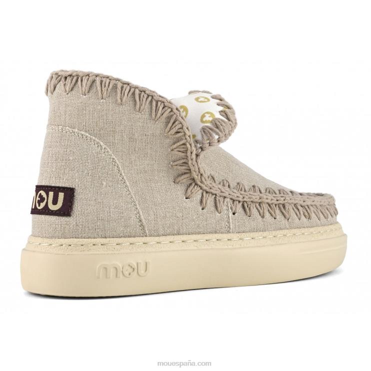 mujer cáñamo con brillo audaz Mou NN6RX86 arena