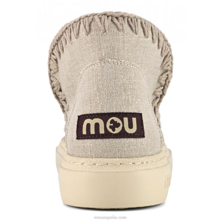 mujer cáñamo con brillo audaz Mou NN6RX86 arena