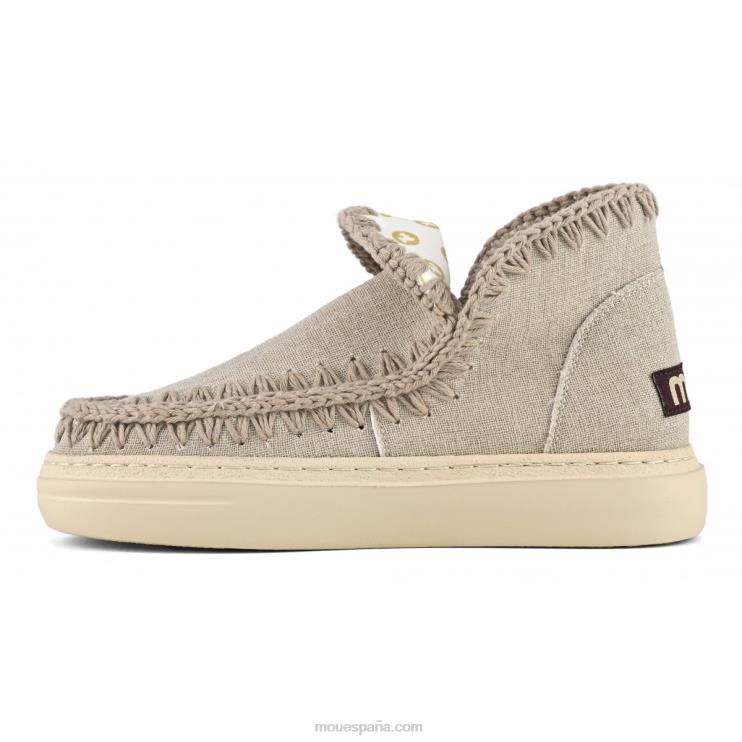 mujer cáñamo con brillo audaz Mou NN6RX86 arena