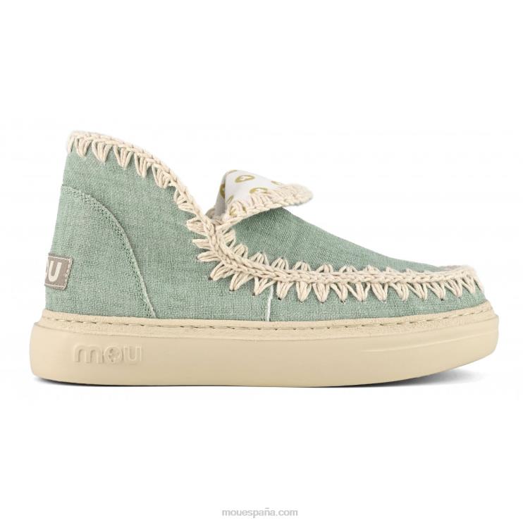 mujer cáñamo con brillo audaz Mou NN6RX87 mezcla verde