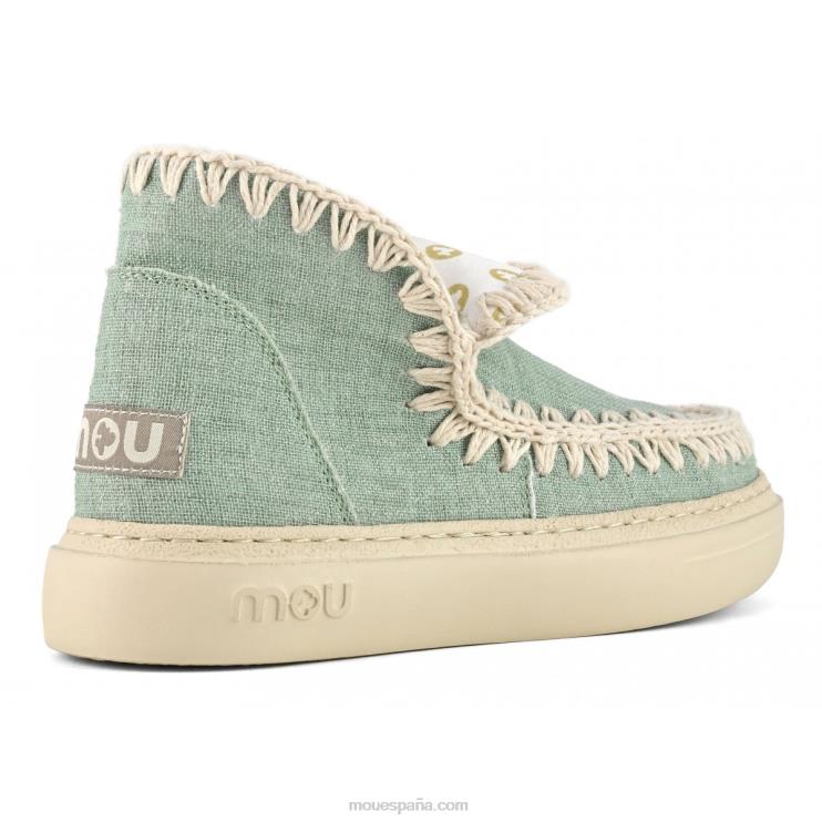 mujer cáñamo con brillo audaz Mou NN6RX87 mezcla verde