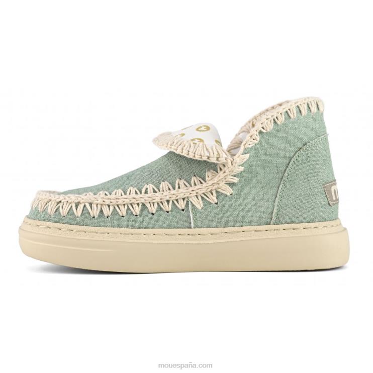 mujer cáñamo con brillo audaz Mou NN6RX87 mezcla verde