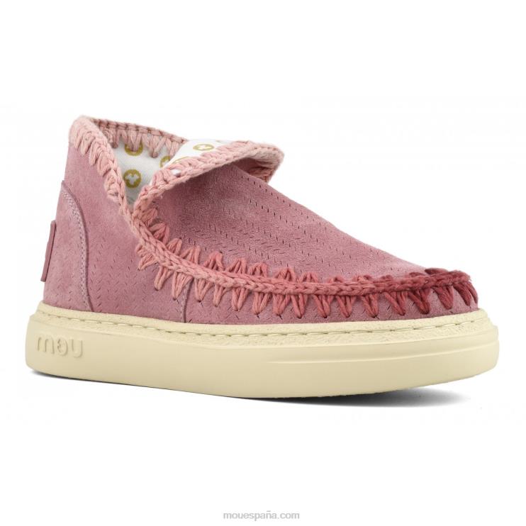 mujer costuras degradadas de zapatillas llamativas Mou NN6RX92 peonía