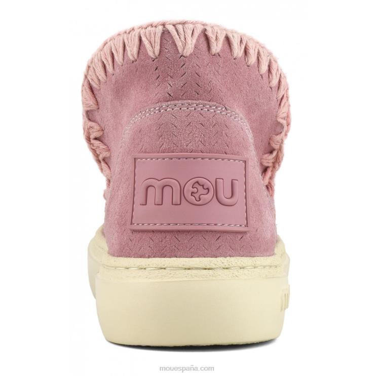 mujer costuras degradadas de zapatillas llamativas Mou NN6RX92 peonía