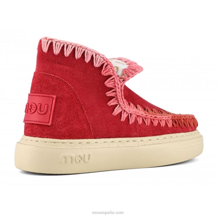 mujer costuras degradadas de zapatillas llamativas Mou NN6RX95 cuerda