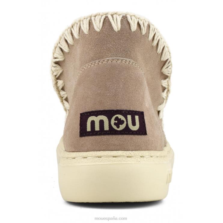 mujer parte superior de ganchillo audaz Mou NN6RX78 arena rosa (fundente)