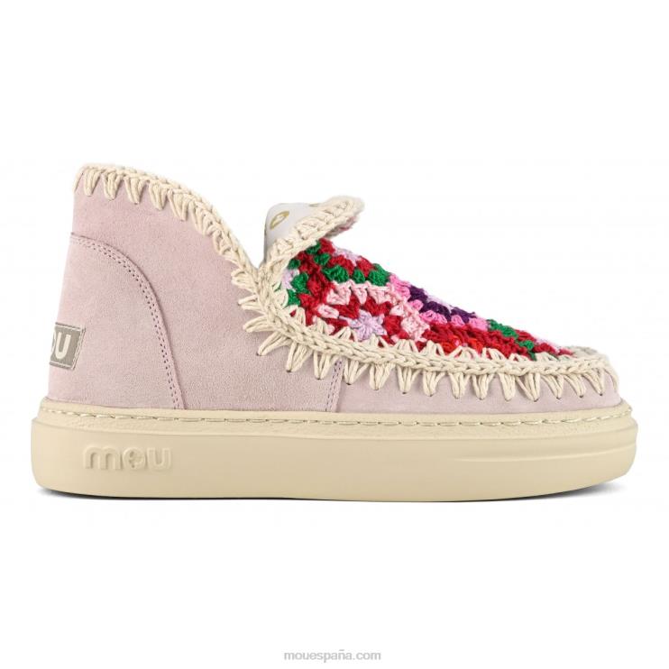 mujer parte superior de ganchillo audaz Mou NN6RX79 polvo