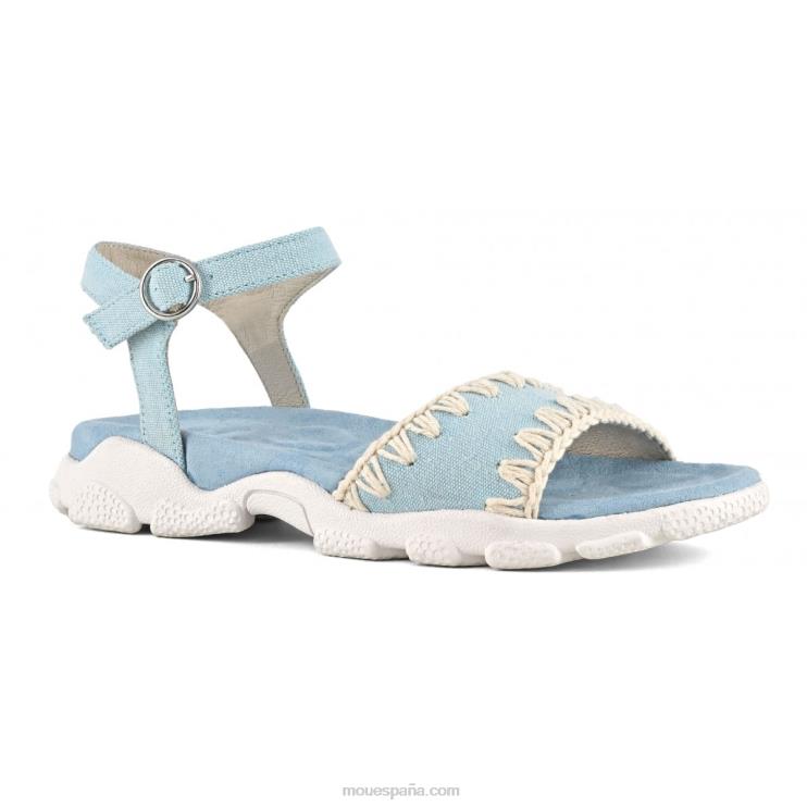 mujer Sandalia deportiva con correa en el tobillo Mou NN6RX202 agumar