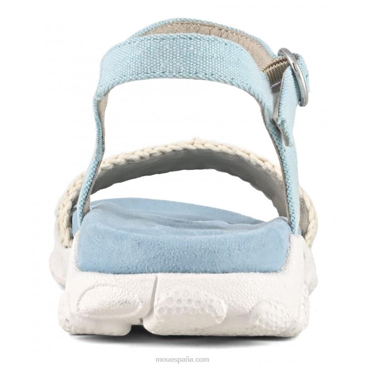 mujer Sandalia deportiva con correa en el tobillo Mou NN6RX202 agumar