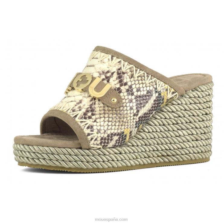 mujer cuña de cuerda Mou NN6RX207 serpiente de roca