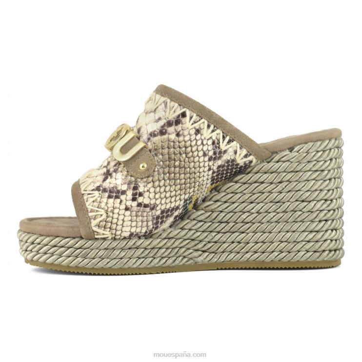 mujer cuña de cuerda Mou NN6RX207 serpiente de roca