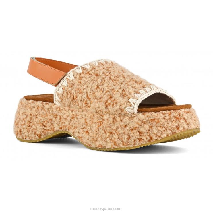 mujer destalonado grueso Mou NN6RX147 broncearse