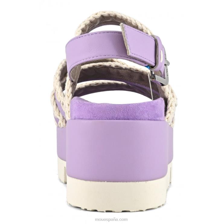 mujer forma plana japonesa Mou NN6RX184 lila