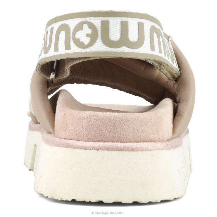 mujer nuevo empeine bio entrecruzado Mou NN6RX154 arena