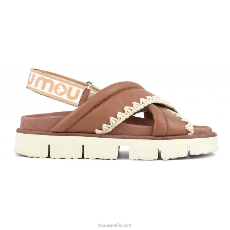 mujer nuevo empeine bio entrecruzado Mou NN6RX156 sala