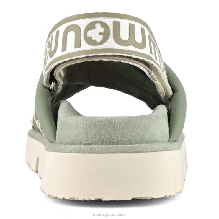 mujer nuevo empeine bio entrecruzado Mou NN6RX157 salvia de verano