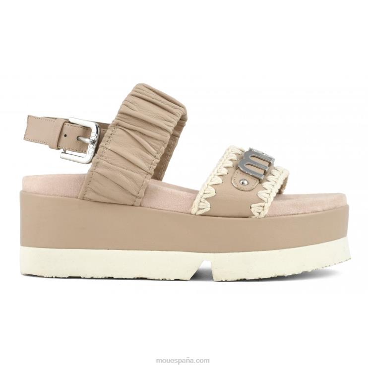 mujer parte superior japonesa de dos bandas Mou NN6RX185 arena