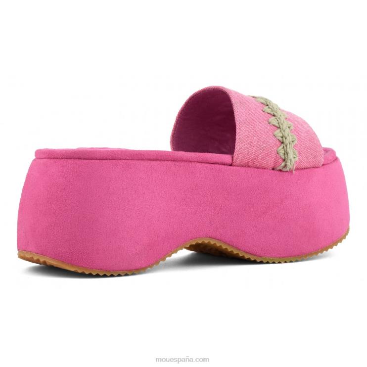 mujer plataforma de sandalias gruesas Mou NN6RX138 rwfux