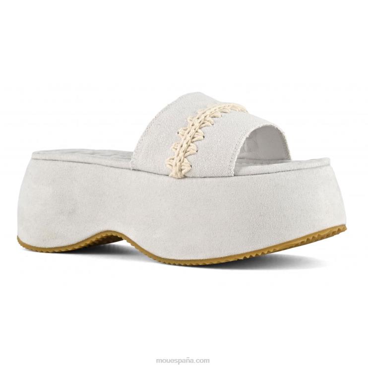 mujer plataforma de sandalias gruesas Mou NN6RX139 rwbei