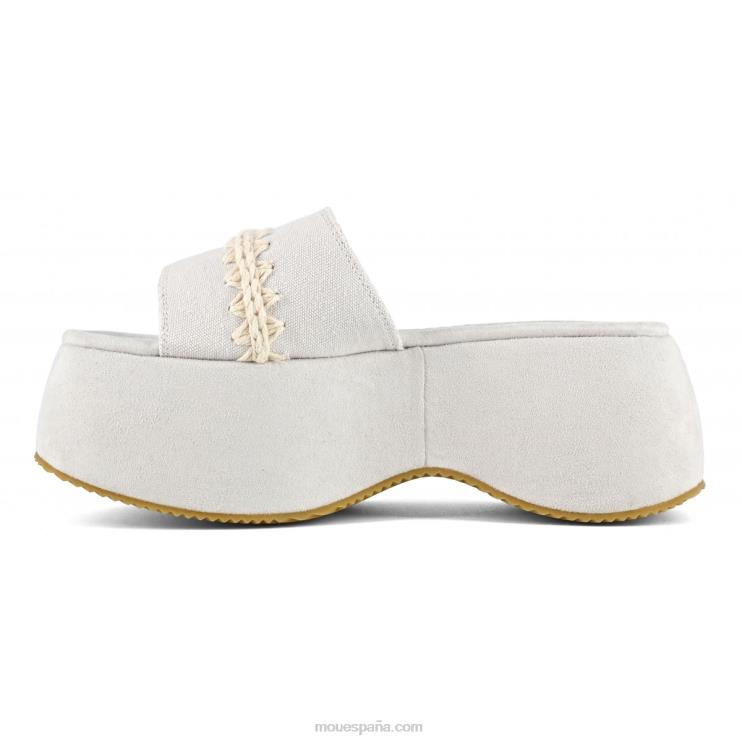 mujer plataforma de sandalias gruesas Mou NN6RX139 rwbei