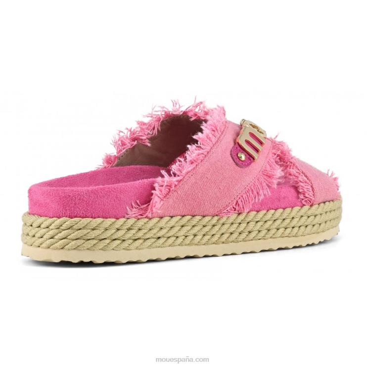 mujer sandalia bio de cuerda entrecruzada Mou NN6RX134 rwfux