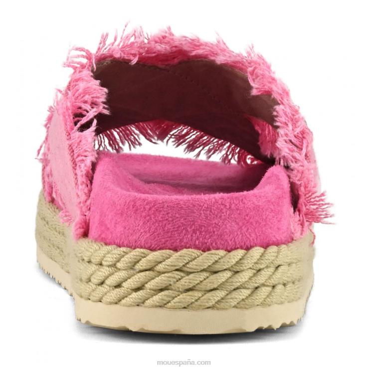 mujer sandalia bio de cuerda entrecruzada Mou NN6RX134 rwfux