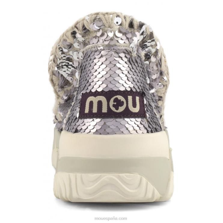 mujer lentejuelas de entrenador esquimal Mou NN6RX69 lentejuelas bronce