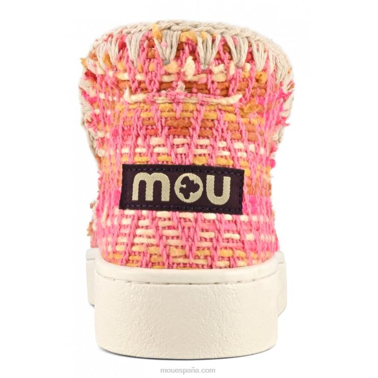 mujer zapatilla de deporte textil tejido esquimal de verano Mou NN6RX1 rosa